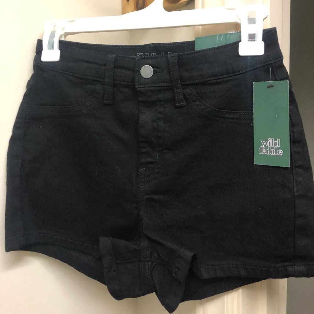 Wild Fable Black Shorts